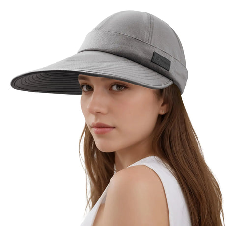Sukeen Cooling Visor Cap For Women&Men, 2 In 1 Zip-Off Sun Hat With UV Protection For Outdoor Sports Golf Travel Tennis Beach - Lootquake
