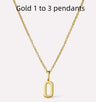 Personalized Stainless Steel Necklace Customization - Lootquake
