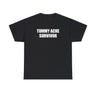 Tummy Ache Survivor Shirt – Funny Meme T-Shirt for Food Lovers & Humor Fans