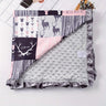 Couverture polaire ultra douce à carreaux pour filles, 81 x 81 cm – Confortable, élégante et chaude – Cadeau idéal pour Noël, Halloween et Thanksgiving