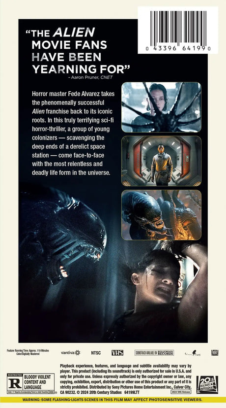 Alien Romulus (VHS) - Lootquake