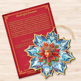 Adornos de madera con forma de copo de nieve de la Reina de las Nieves de G. Debrekht - Decoración navideña - 8688402