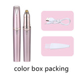 Eyebrow Epilator Maquiagem Profissional Completa Trymer Do Brwi Eye Brow Trimmer For Rasoir Visage Femme Make Up Eye Brow Shaper - Lootquake
