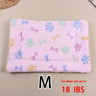 Manta rectangular para mascotas, resistente a la suciedad y para todas las estaciones - Cómoda cama con estampado de pata de perro y corazón (1 unidad)