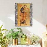 Icono religioso cristiano sagrado de San Pedro de madera bañado en oro - Decoración inspiradora - 85042