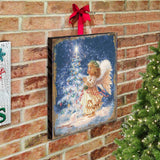 My Christmas Wish Art Wooden Wall Art by D. Gelsinger - Nativity Holiday Decor - 95656B-0703
