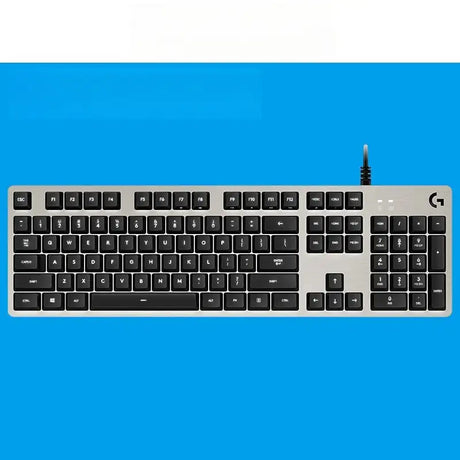 G413 Gaming Electronic Sports Mechanical Keyboard Desktop Backlight 104 Key Metal Panel - Lootquake