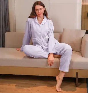 Women's Velvet Pajama Set - Lootquake