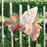 Ángel de Pascua volador, decoración para puerta de Pascua de G. DeBrekht - Decoración de primavera de Pascua - 8154154H