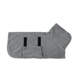 Pet Puppy Clothes Bathing Robe Neck Pet Clothes Tucked Waist Dog Shirts - Lootquake