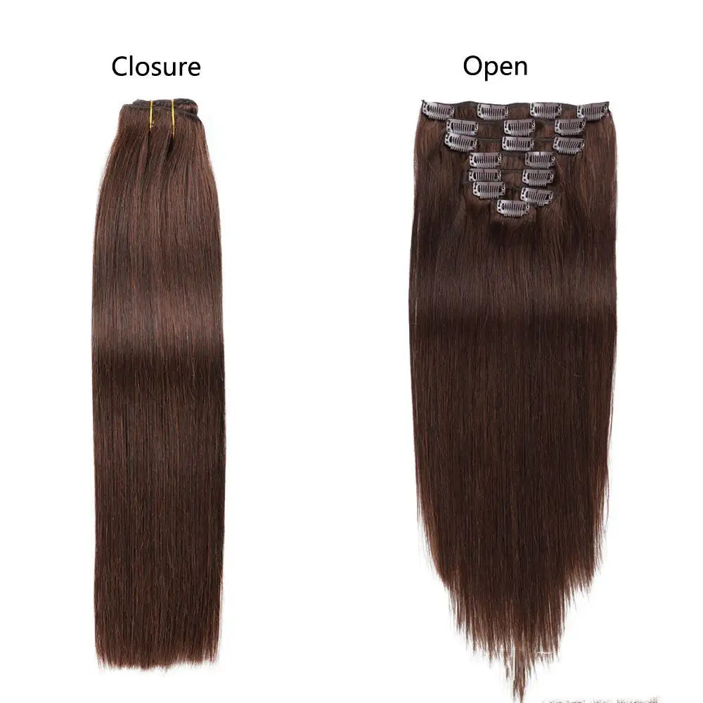 Non-marking hair extension live wig - Lootquake