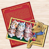 The Dog Wooden Ornaments Pets by Laura Seeley - Pets Dog and Cats Decor - 8511019-LS