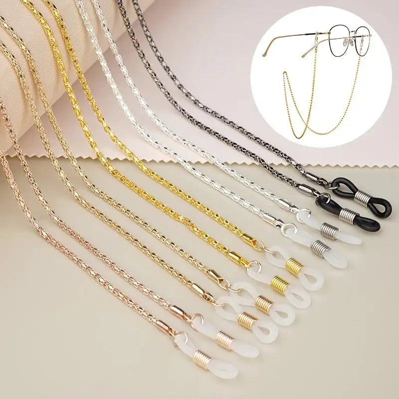 Same Metal Diamond Chain Glasses Lanyard Hanging Chain - Lootquake