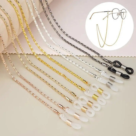 Same Metal Diamond Chain Glasses Lanyard Hanging Chain - Lootquake