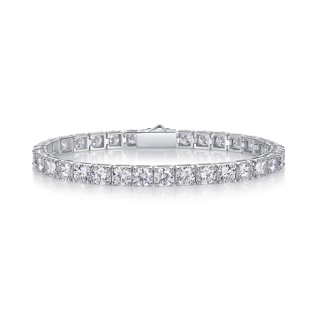 Gravitation Luxury Fashion Mossan Diamond S925 Silver Bracelet - Lootquake