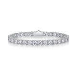 Gravitation Luxury Fashion Mossan Diamond S925 Silver Bracelet - Lootquake