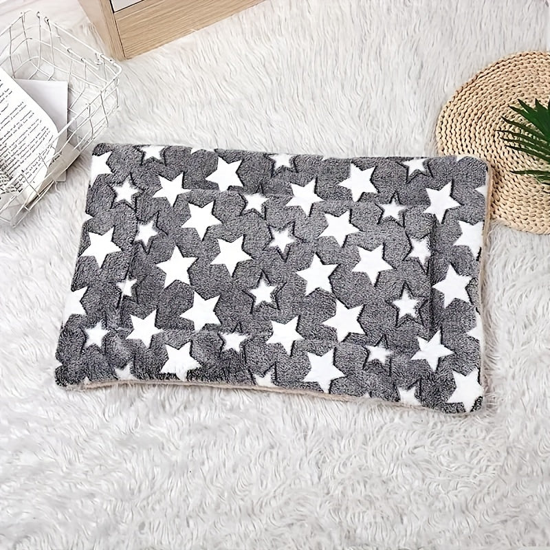 1 alfombrilla suave para jaula de perro, cálida y gruesa, para invierno