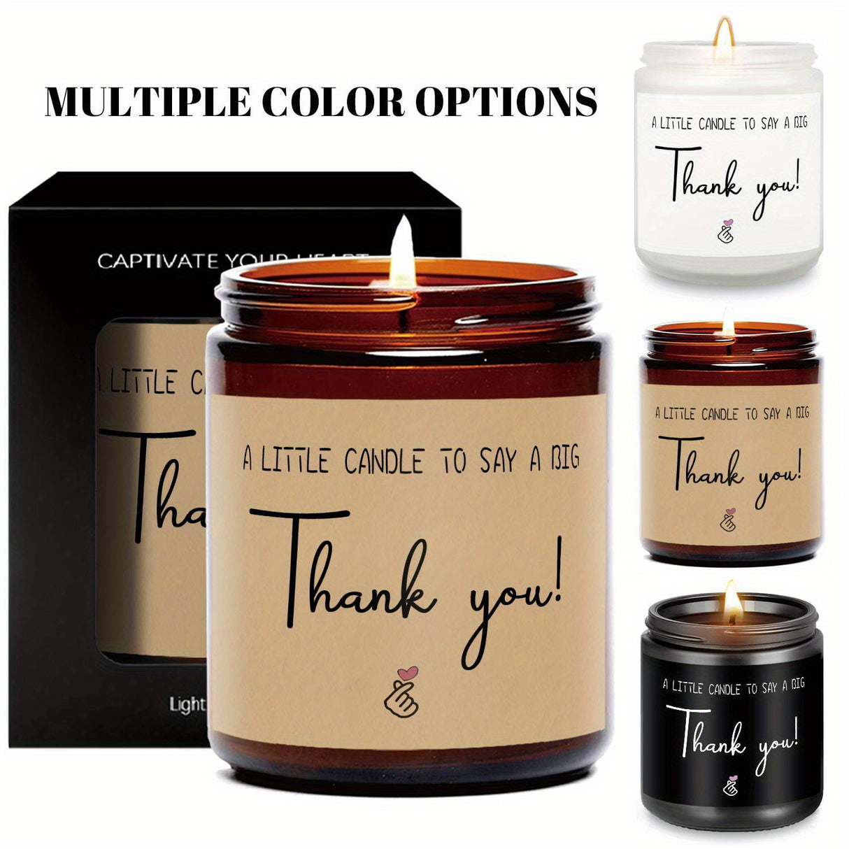 Appreciation Scented Candle - Perfect Gift for Nurses, Teachers, Mentors & More - Ideal for Birthdays, Retirement, Farewell & Christmas