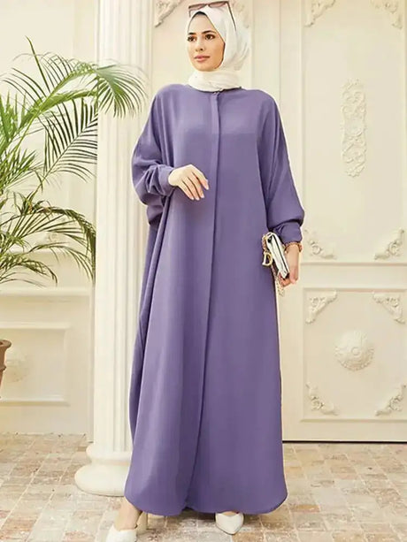 Fashion Single Breasted Muslim Dresses - Lootquake