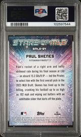 Graded 2024 Topps Paul Skenes #SMLB64 Stars of MLB Rookie RC Baseball Card PSA 10 Gem Mint