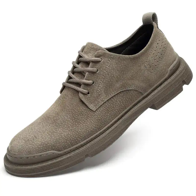 Men's Leather Casual Outdoor Shoes - Trendy Work Shoes - Lootquake