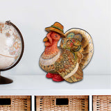 Decoración de puerta de Halloween con el pavo Tom de Acción de Gracias por G. DeBrekht - Decoración de Halloween de Acción de Gracias - 8158904H