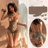 Cute Crotch Onesie Suit Lingerie - Lootquake