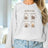 Women's Fashionable Solid Color Printed Long Sleeved Sweatshirt - Lootquake