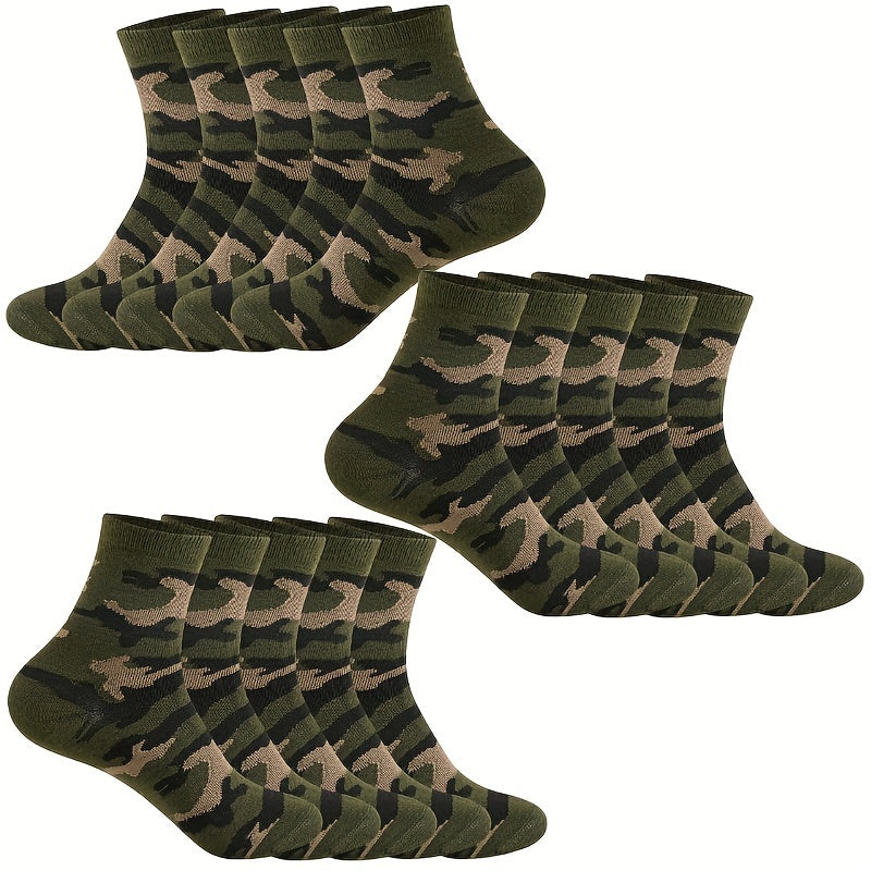 Lot de 5/30 paires de chaussettes tendance pour homme, respirantes, confortables et décontractées, idéales pour le sport en extérieur et en toutes saisons.