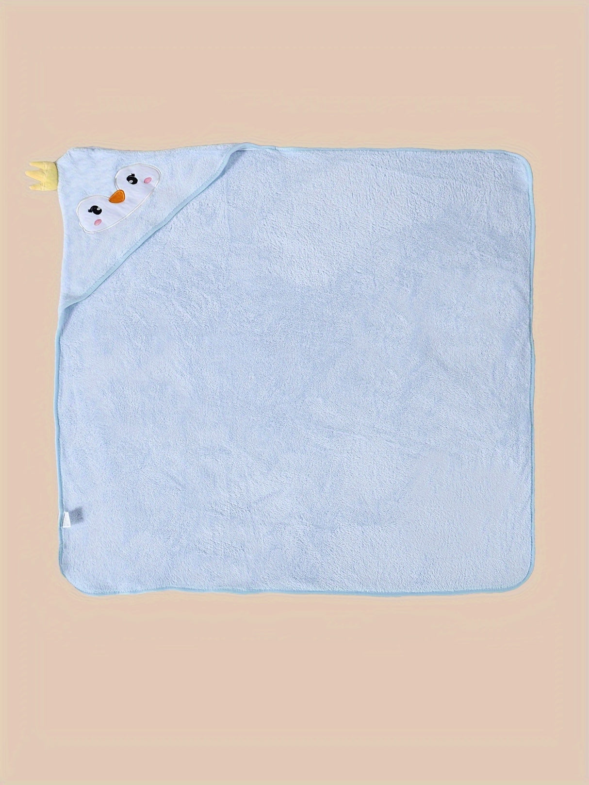 Albornoz con capucha para bebé niño, manta de baño, cochecito de bebé, bonita prenda exterior usable para múltiples usos.