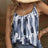 Ladies' Fashionable Tie Dye Contrasting Versatile Camisole Top - Lootquake