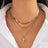 Vintage Ins Portrait Pendant Necklace Suit - Lootquake