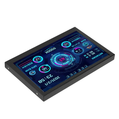 PC CPU Data Monitor 5in IPS USB C TYPE C Temperature Display PC CPU GPU RAM Data Monitor - Lootquake