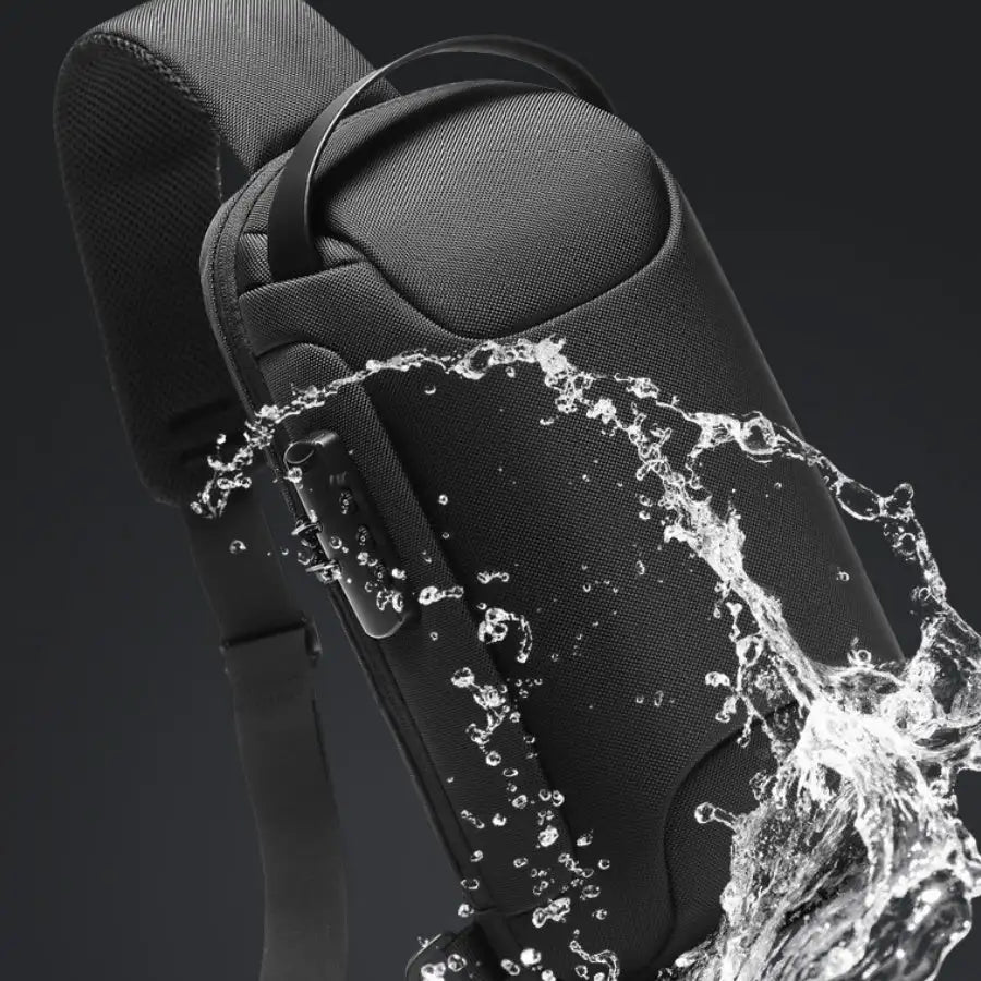 Men's Single Shoulder Bag for Summer, Cool Looking Waterproof Bag - Lootquake