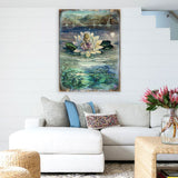 Arte mural de madera "Horizontes Fantasía" de Josephine Wall - Decoración Fantasía - 852146-JW