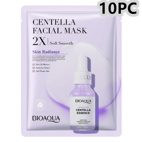 Collagen Face Mask Moisturizing Firming Face Sheet Mask Hyaluronic Acid Facial Masks Beauty Skin Care Gel Skin Care - Lootquake