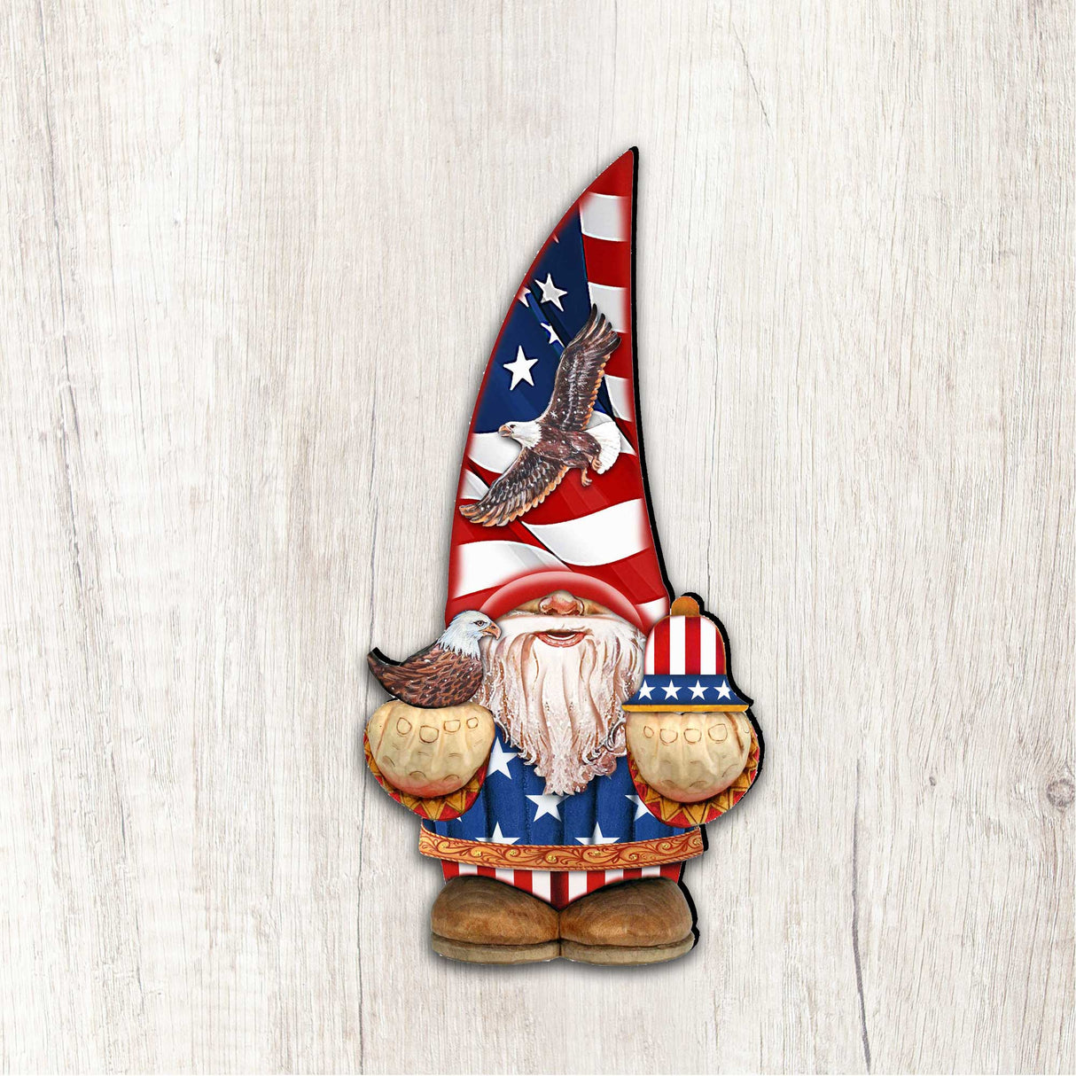 Decoración navideña americana de gnomos para puertas de G. DeBrekht - Decoración navideña americana - 8611015H