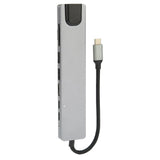Docking Hub 8 in 1 Type‑C to High‑Definition Multimedia Interface USB PD Expansion Dock for Transfer Data - Lootquake