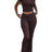 Casual Solid Color Slim Fit Two-piece Pants Set, Short Sleeved Round Neck T-shirt And Tight Flared Pants Sports Pants Clothing, Women's Clothing - Lootquake