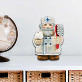 Dentist Door Christmas Door Decor by G. DeBrekht - Christmas Santa Snowman Decor - 8151922H