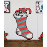Noel Stocking Decorative Door Decor by G. DeBrekht - Christmas Decor - 8198802H