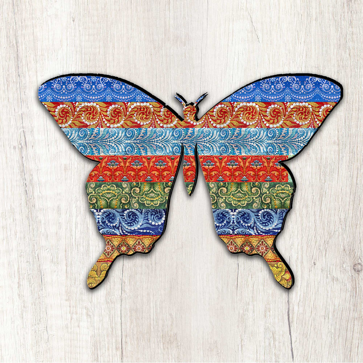 Quilted Butterfly Easter  Door Decor by G. DeBrekht - Easter Spring Decor - 8198718H