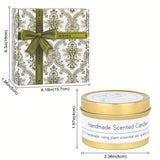4pcs Scented Candle Gift Set - Premium Relaxation Aromatherapy with 12 Unique Scents, Perfect for Birthdays, Weddings, Thanksgiving & Christmas - Soy Wax in Metal Jar