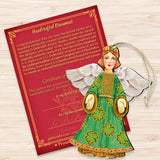 Celtic Angel Christmas Wooden Ornaments by G. DeBrekht - Celtic Decor - 8152723