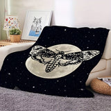 Couverture thème Halloween, couverture cadeau polyvalente, couverture en flanelle ultra douce avec impression haute définition, couverture climatisée, couverture pour la pause déjeuner
