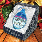 Adorno de cristal para la noche de Navidad de G. DeBrekht - 757-081