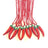 GZYSSL 28 Pcs Chili Pepper Bead Necklaces Mexico Fiesta Red Pepper Party Gift Beads Necklaces Chili Themed Party Decorations Mardi Gras Beads Party Supplies… - Lootquake