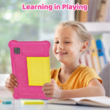 Tablette enfant TK707 7 pouces Android 13 Quad Core 5 Go RAM 32 Go ROM 128 Go extensible WiFi Bluetooth Cadeau enfant Logiciel pour enfants Manette de jeu