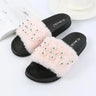 Pearl Shoes, Fur Shoes, Autumn-Winter Footwear - Lootquake