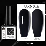 URSUGAR 7.5ml Solid Color Gel Polsih Classic Matte Glossy DIY Nail Art Trendy Reflective Glitter Nail Gel UV LED Soak Off